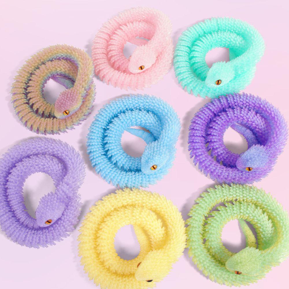 

30/45/60 см 3D друкована іграшка змія реалістична симуляція зміїна модель настільна прикраса 30cm-style B