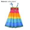 Sommerkleid, ärmellos, lockeres böhmisches Kinderkleid mit Spitzenbesatz, Tube-Top für den Strand