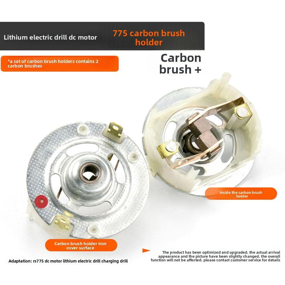 Plastic Carbon Brush Holder RS775 12-25V Charging Drill Bit RS775/750 Motor Carbon Brush
