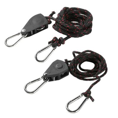 Camping Rope Rope Hanger Tent Lanyard Pulley Adjutsable Rope Hanger Outdoor Pulley Adjuster