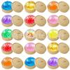 Bolas Antiestrés Blanditas de Empanadilla de Colores Juguetes Sensoriales Fidget Comida de Simulación Juguete para Apretar Color Aleatorio