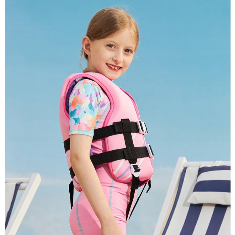 Gilet di Galleggiamento per Bambini Leggero Traspirante Sicurezza Nuoto Ausilio alla Galleggiabilità Parco Acquatico Rafting Nuoto