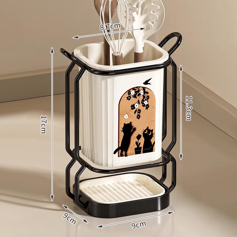 Chopsticks Container Kitchen Spoon Storage Container Household Storage Rack Chopsticks Basket Kitchen Chopsticks Container