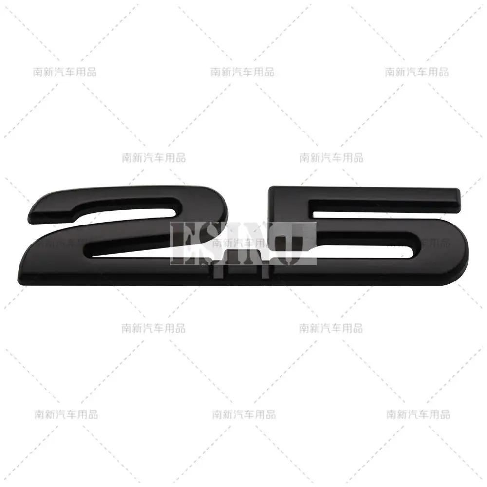 New Car Styling 3D 2.0 2.5 Skyactive Metal Chrome Zinc Alloy Emblem Car Body Badge Sticker for 3 CX-3 CX-5 RX-8 RX-5