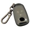 Key Case Compatible Toyota Rise Daihatsu Rocky New Taft Key Cover Loomy Key Holder, Black B