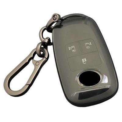 Key Case Compatible Toyota Rise Daihatsu Rocky New Taft Key Cover Loomy Key Holder, Black B