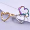 Elegant Love Heart Women's Accessories Stainless Steel Ring Adjustable Opening Fashion Ring 2026 Jewelry Never Fade Best Gifts