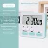 1Pcs Digital Display Kitchen Timer Cooking Alarm Clock Countdown Stopwatch Sleep Time Manager For Kids Students Home Use