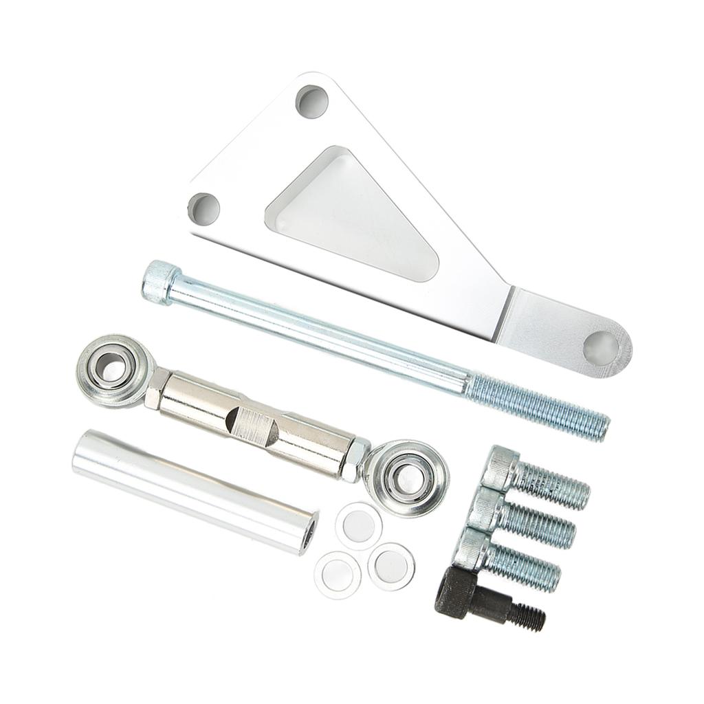 Alternator Bracket Kit Metal Anti Corrosion Wear Resistant Bracket Replacement for Chevy SBC 350 Small Block Engine