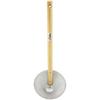 Konyo Daigoro Stainless Steel Jinbaso Ladle with Wooden Handle