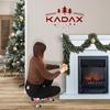 KADAX Girlanda Choinkowa Świąteczna 110 cm Ośnieżona