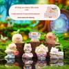 Chao Wan Super Stable Emotion Little Fairy Luo - Second Wave Flocked Blind Box Cute Desktop Decoration Ornament.