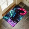 1PC Aesthetic Of Colorful Ps4 Floor Mat Home Bedroom Kitchen Non-slip Floor Rug, Absorbent Anti-fouling Door Mats