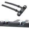 Bike Bottle Cage Mounting Base Black Non-Hole Mounting Clip with Screw Wrench Set MTB Bike Kettles Stand Base Widely Use