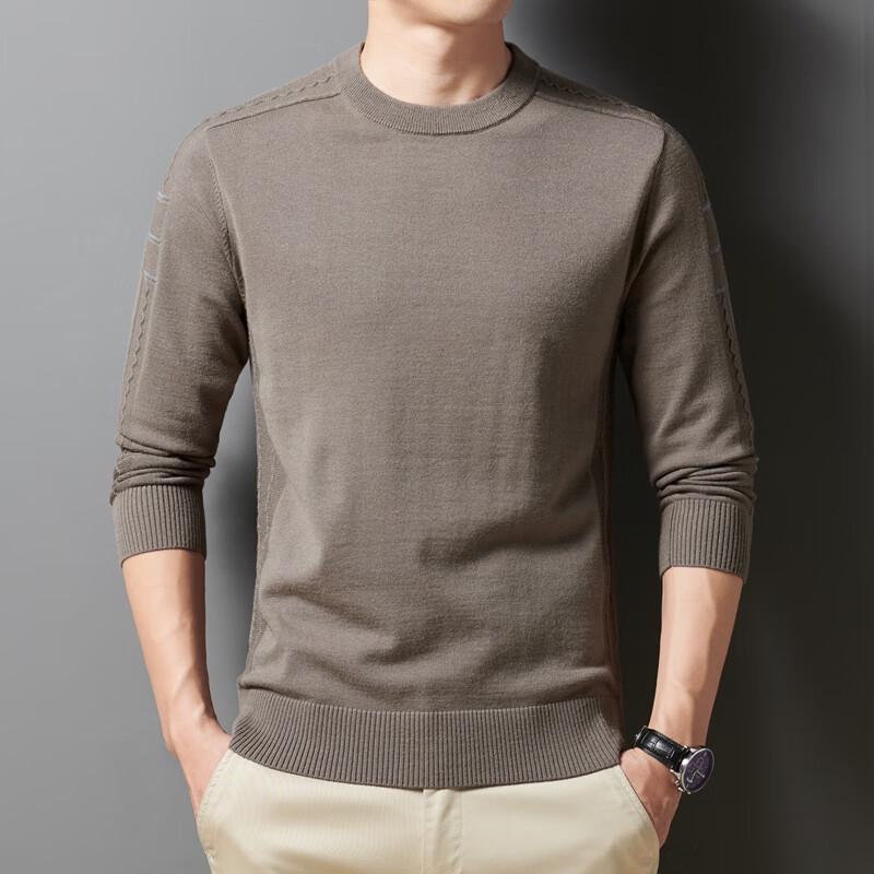 Yiliteng Herren Casual Rundhals Pullover