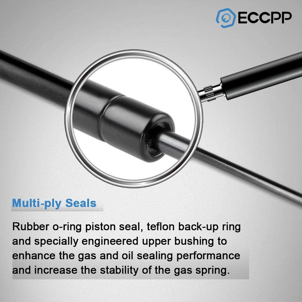 ECCPP Lift Support Rear Glass Window Struts Gas Springs for Jeep Liberty 2008-2013 Compatible with 6382 Strut Set of 2