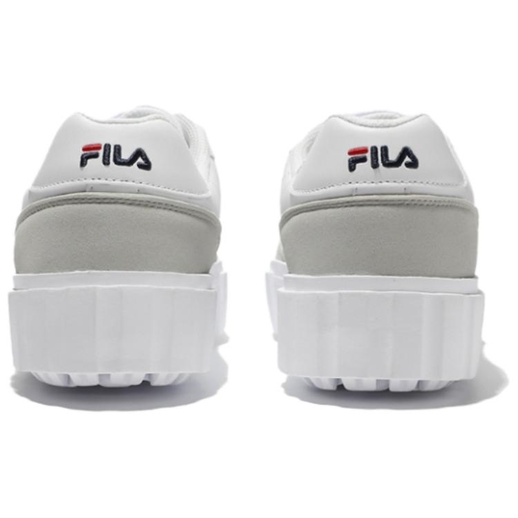 Fila Drop Shot Comfortable Fashion Low-Top Sneakers Unisex Sneakers White Green 1XM01682D-100