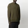 Y-3 FW21 Logo Crewneck Sweatshirt Men Sweatshirt Green GV4192