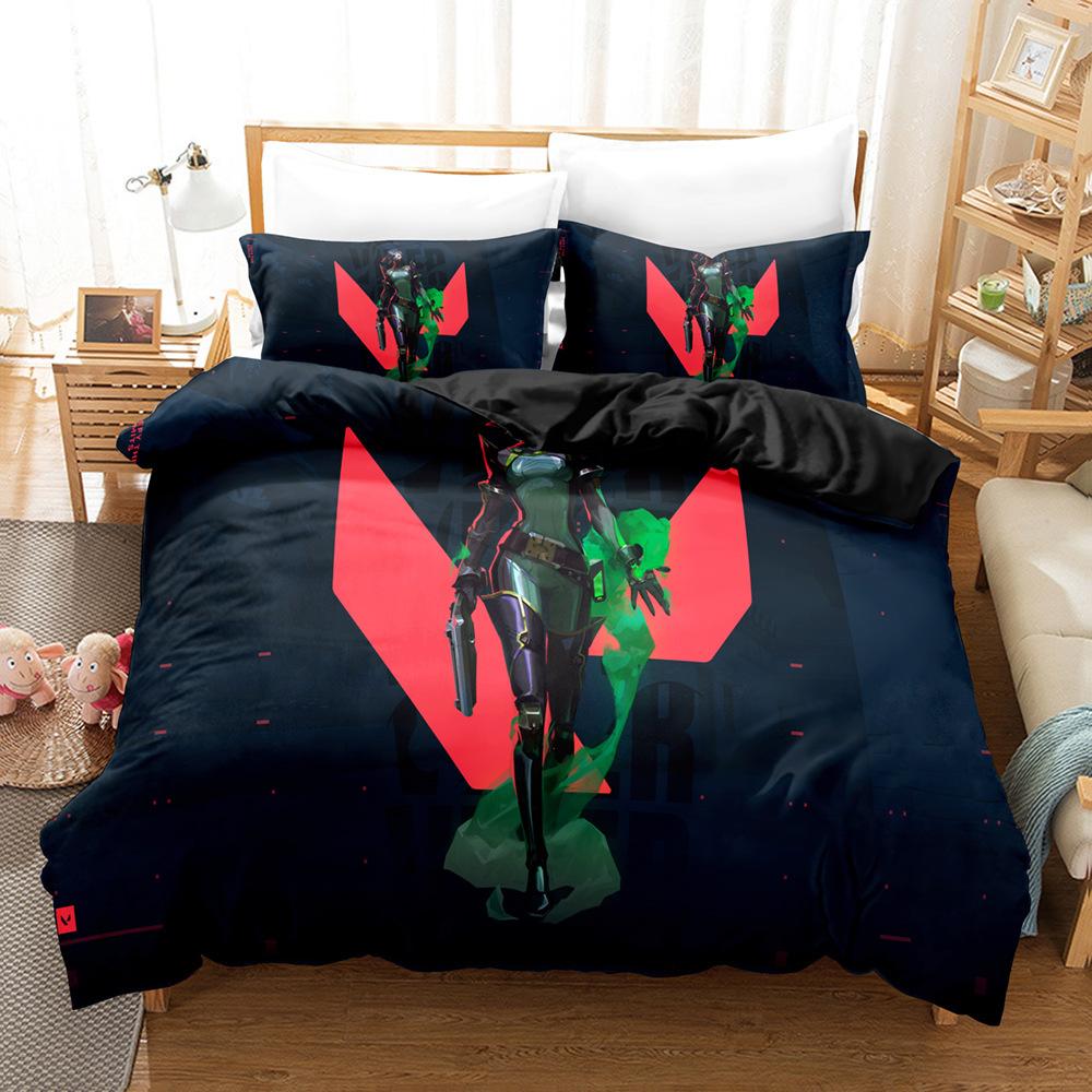 Games  Bedding Set Teenage Bedding Set High Quality Quilt Cover Gifts For Children Single Double Large Size