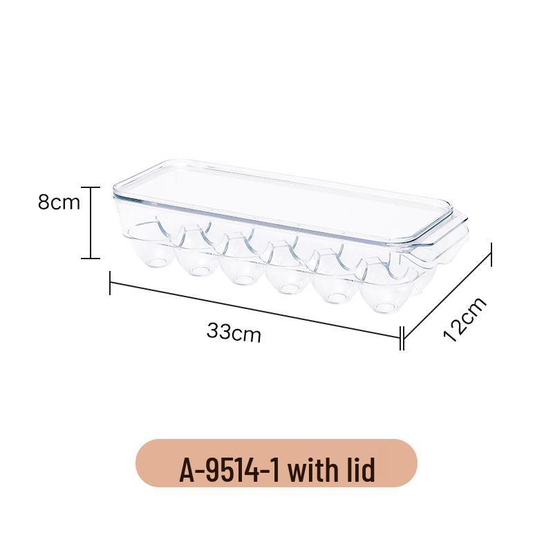 Caja de Almacenamiento de Alimentos para Refrigerador de PET Transparente para Frutas y Verduras