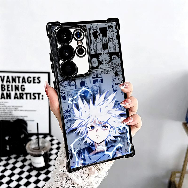 Hunter X-Hunters Killua Soft Phone Case For Samsung Galaxy S26 Ultra S25 Edge S24 FE S23 Plus S22 S21 + S20 Plating Anti-Fall Fu
