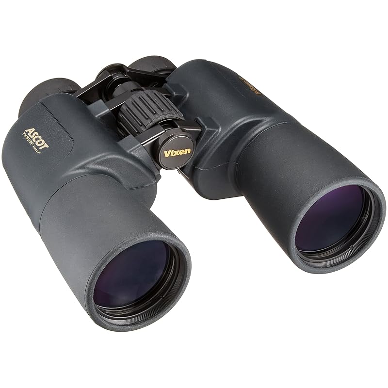 

Vixen binoculars 7x Ascot ZR 7×50WP Porro prism type high eye point waterproof wide angle black 1562-07