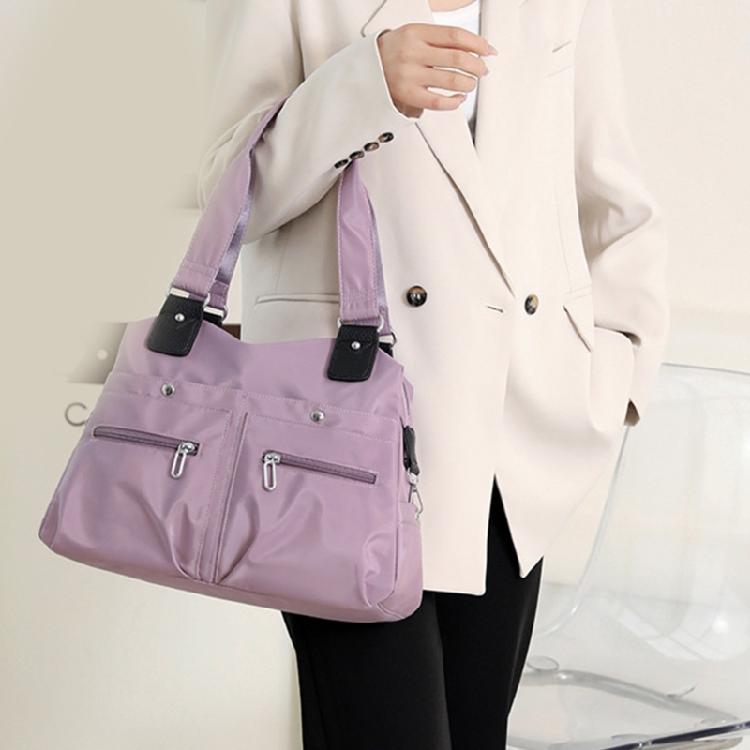 Handbag Nylon Bag Large Capacity Shopping Bag Versatile Shoulder Bag for Girl