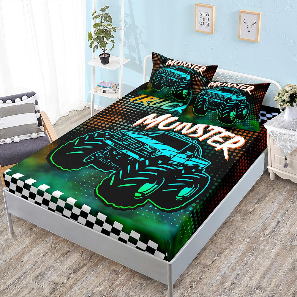 Three-Piece Set, Off-Road Locomotive Mattress, Mattress Cover, Dust Mattress Protective Cover