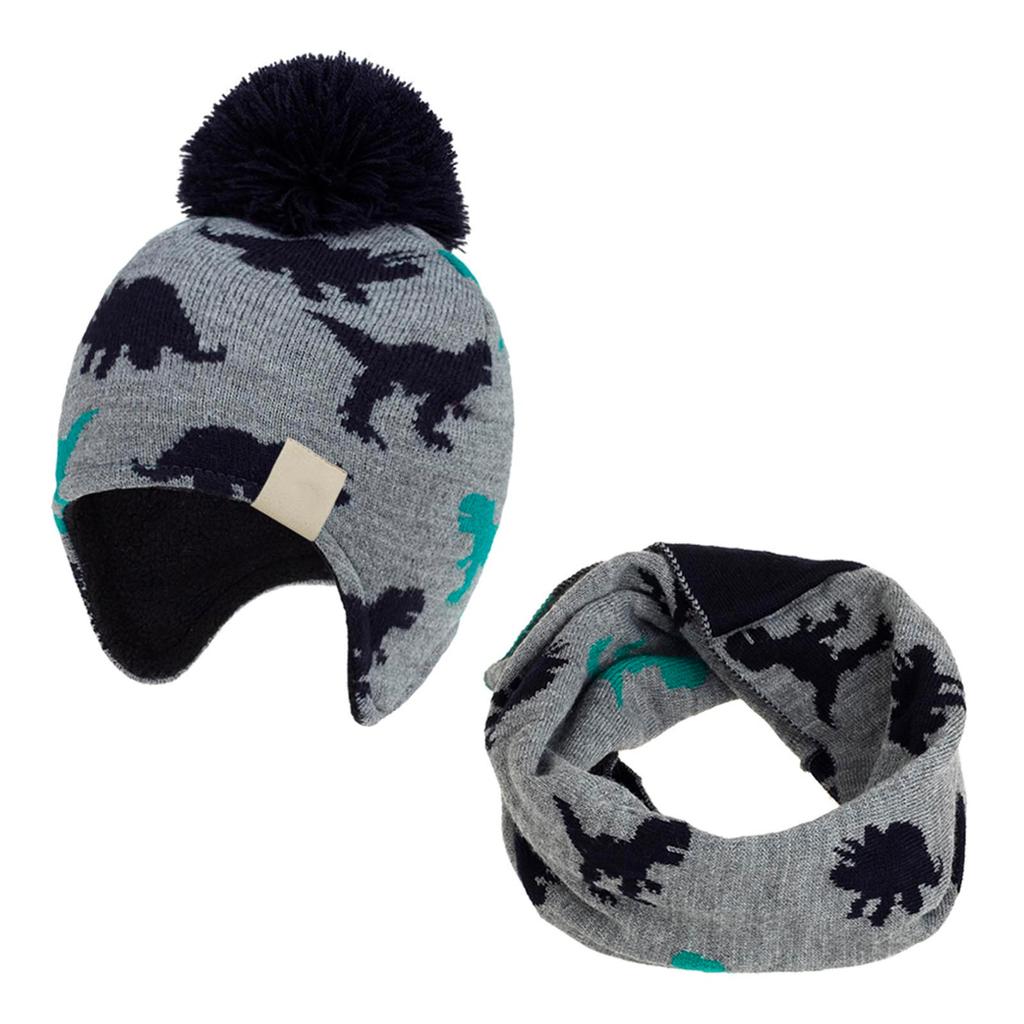 Cute Dinosaurs Warm Beanie Hat Knitted 