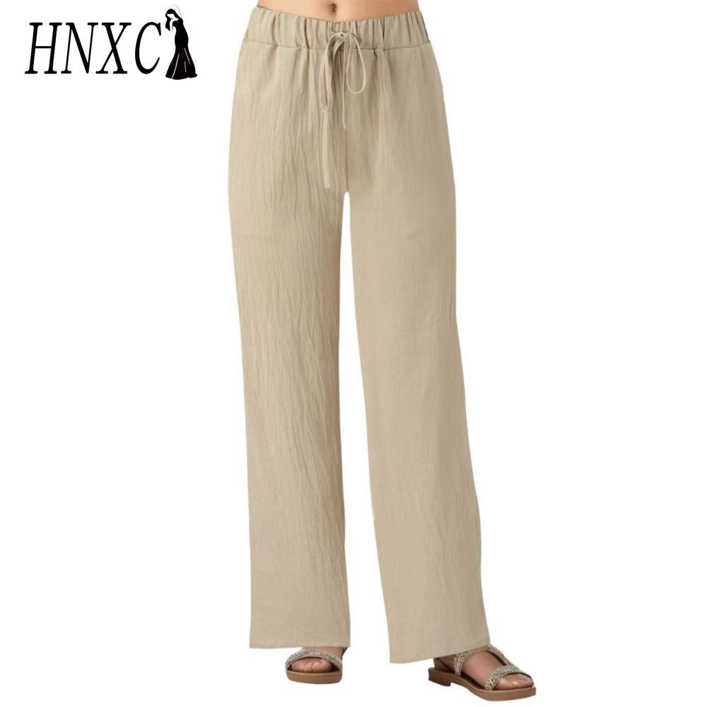 

HNXC Женские модные повседневные брюки и капри с однотонным принтом XXXXXL хаки