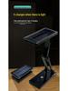 Jiuliang LED Solar Charging Desk Lamp 666T - Foldable Eye Protection Reading Light for Students