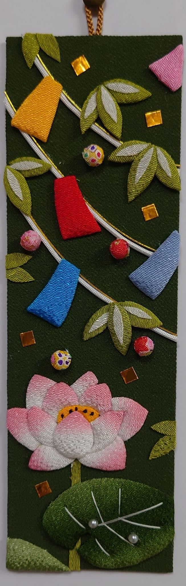 

Tanabata Lotus Flower Chirimen Craft Kit July Prayer