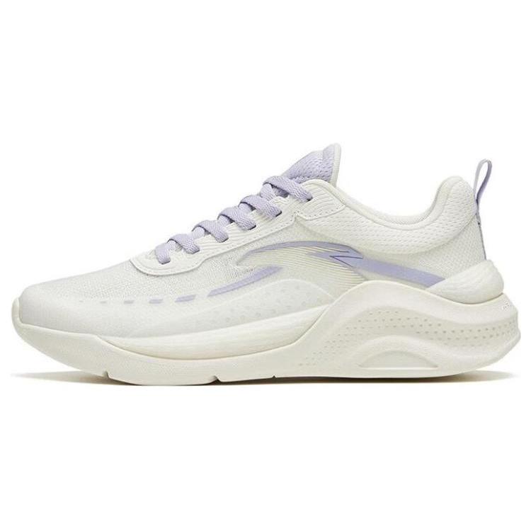 

Anta Shenxing Fabric Abrasion Resistant Breathable Low top Training Shoes Women s White Purple 122327718-4 36
