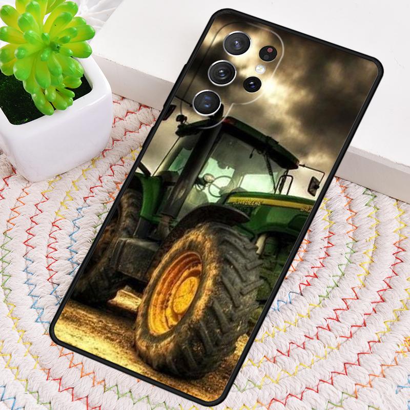 Farm Vehicle Tractor Style Phone Case for Samsung Galaxy Note 10 Pro S26 Ultra S23 S24 FE S25 S21 S22 PLUS Shockproof Cove