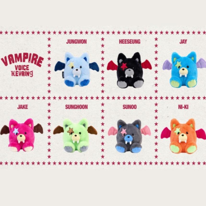 ENHYPEN THE SIN VANISH Mini Album Vol.7 Voice Keyring Doll | K-POP Official Goods