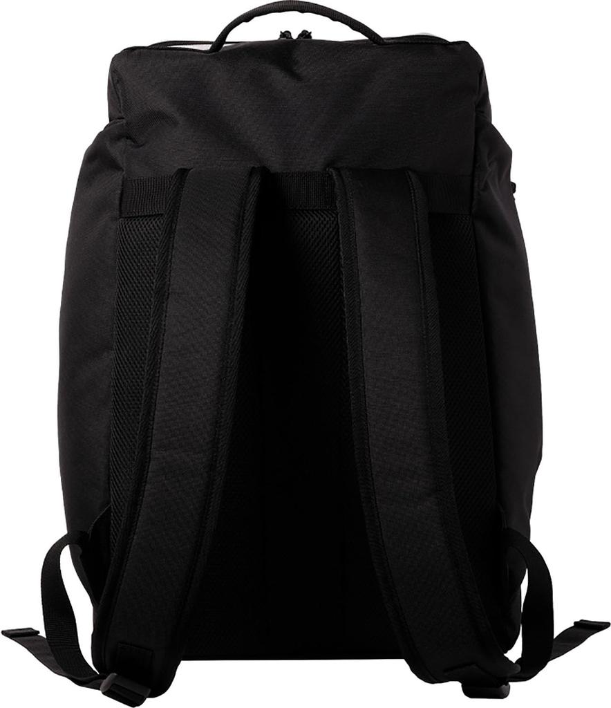 Nittaku Tischtennis-Rucksack Aufrechte vertikale Form für einfachen schwarzen NK7530 Tagesrucksack, Fassungsvermögen ca.. 34L, Stehend,