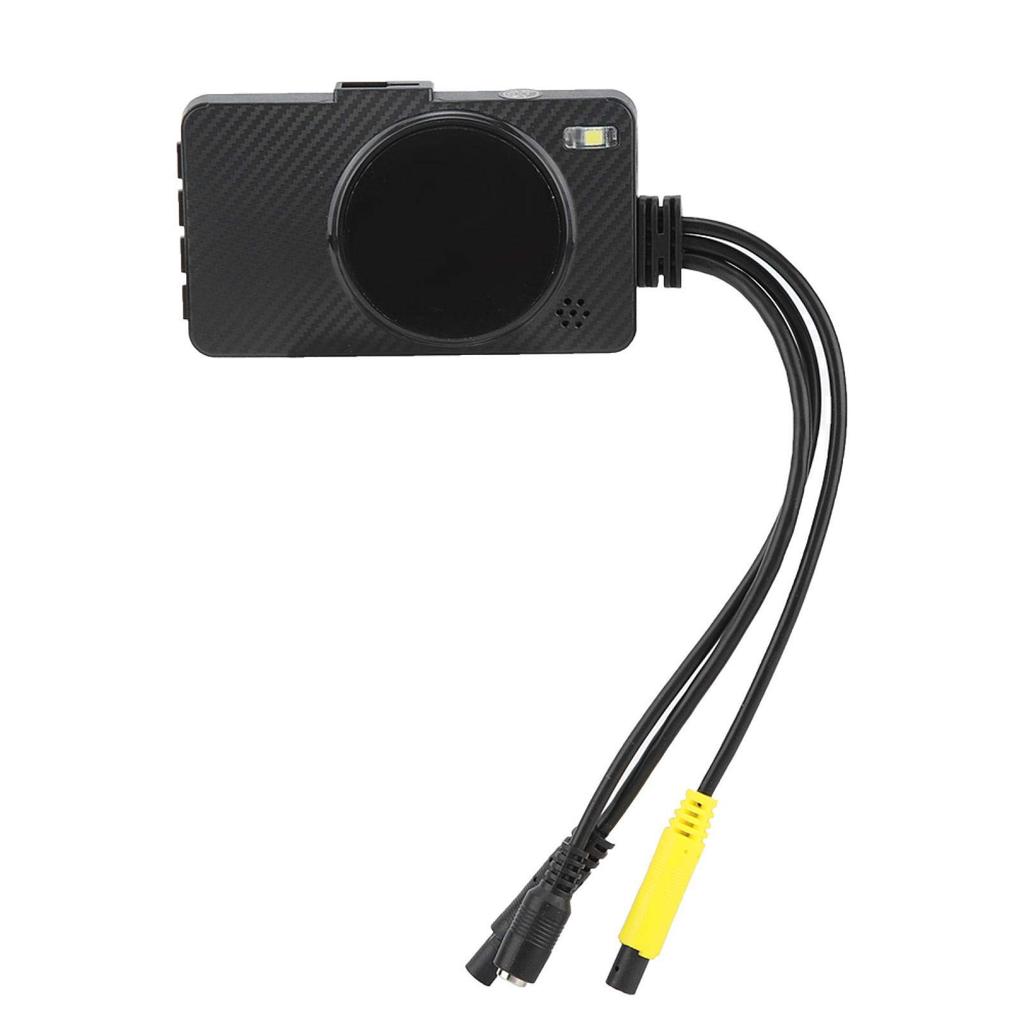 Motorcycle Drive Recorder, Driving Recorder, Dash Cam Reverse Camera, Loop Recording, ABS Material, Durable,