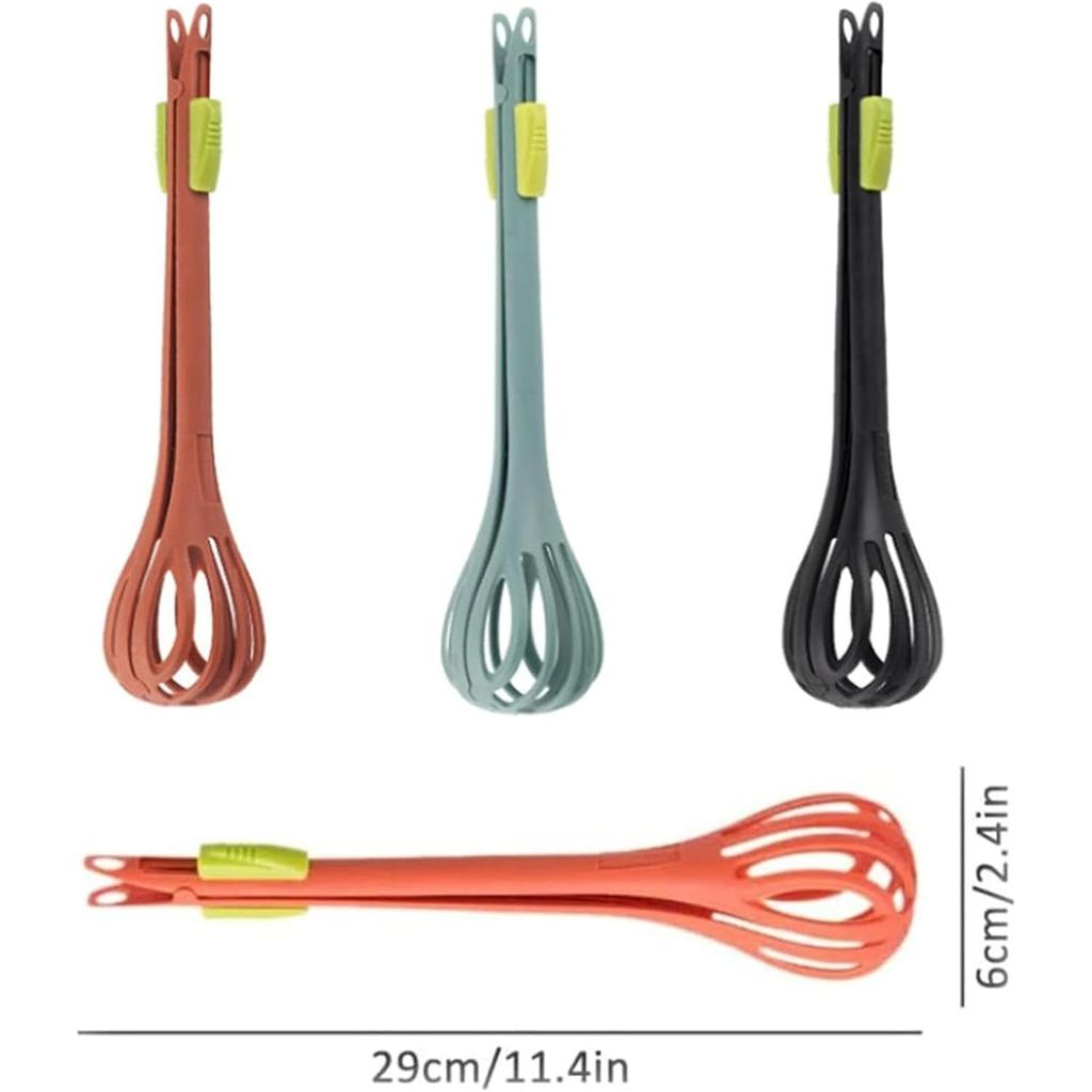 Multifunctional Egg Beater, 2 in 1 Food Clip & Egg Whisk, Multifunctional Kitchen Tool, Egg Beater, Whisker Tool, Egg Tool, Kitchen Whisk, For Cooking