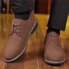 British Gentleman New Business Formal Shoes For Men Designer Lace Up Dress Derby Shoes Party Wedding Homecoming Footwear