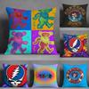 G-Grateful Dead Band Pillow Case Pillowcase, Double-Sided Printed, Sofa Cushion, Bedroom Headboard Pillow