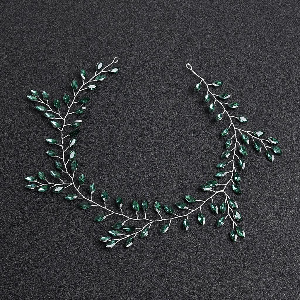 DIEZI Elegant Women Hair Accessories Bridal Headband Crystal Pearl Hairband Head Ornament Ladies New Hair Jewelry For Wedding