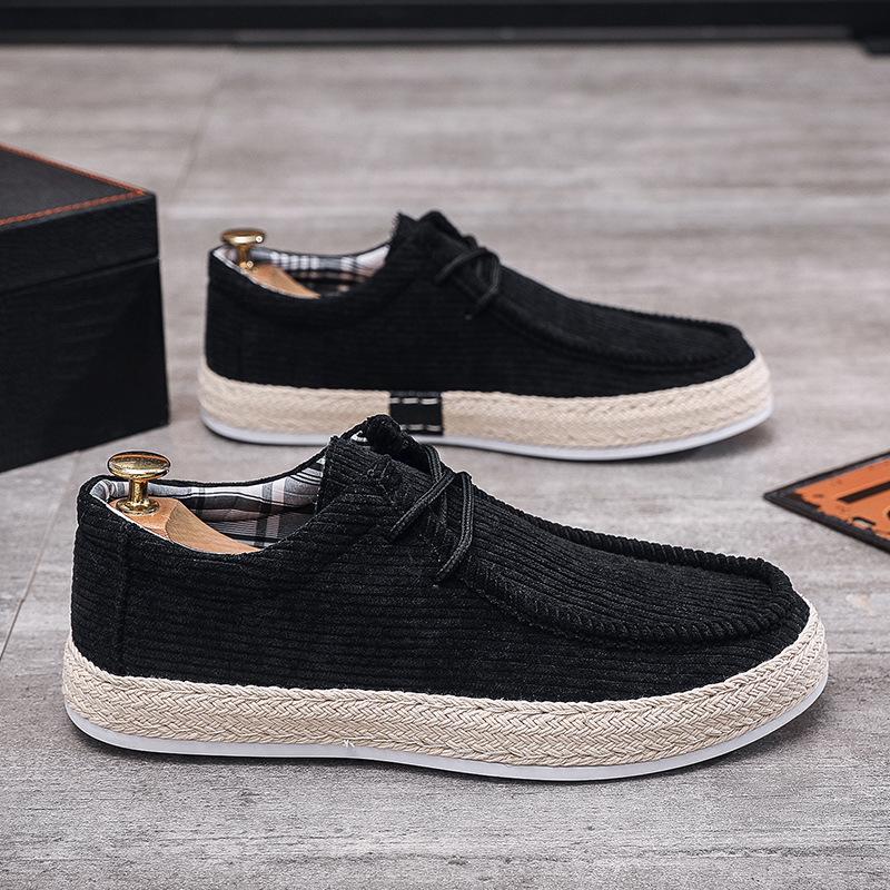 Mocassini pigri traspiranti estivi Scarpe casual Staffa per un piede Calzature da uomo Scarpe da vela