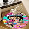 Betty Boop Round Chair Mat - Home Decor, Sofa Carpet, Office Rug Gift for Bedroom