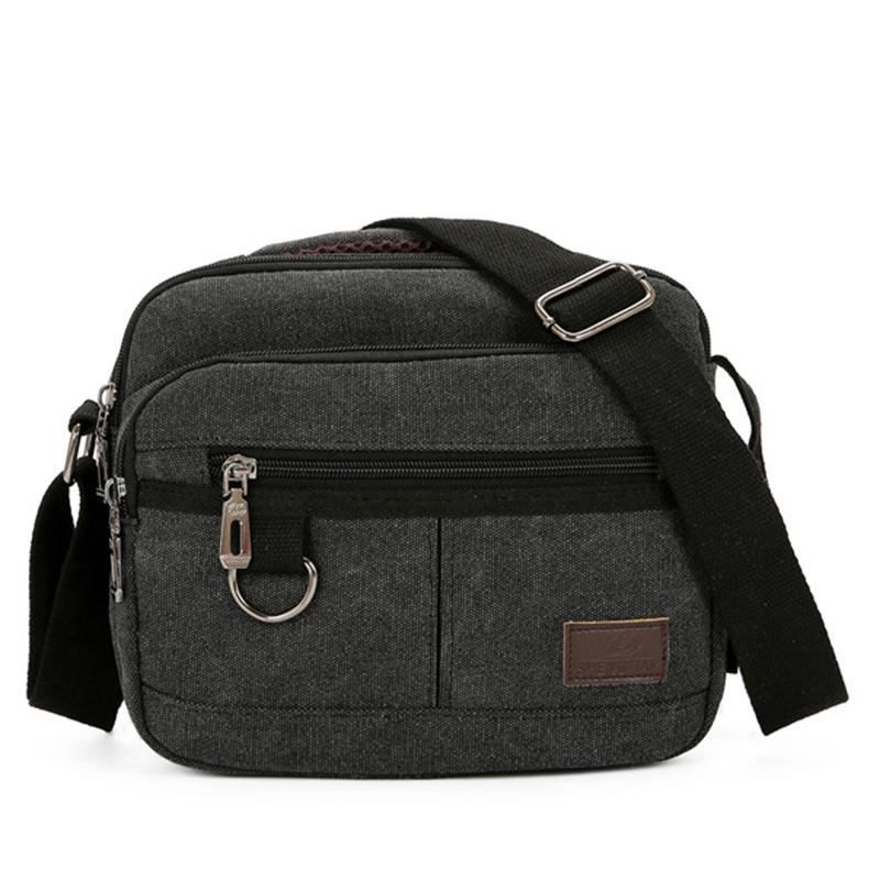

Men Canvas Shoulder Bags Casual Tote Travel Men s Solid Joker Crossbody Bag Luxury Messenger Bags Fashion Handbag