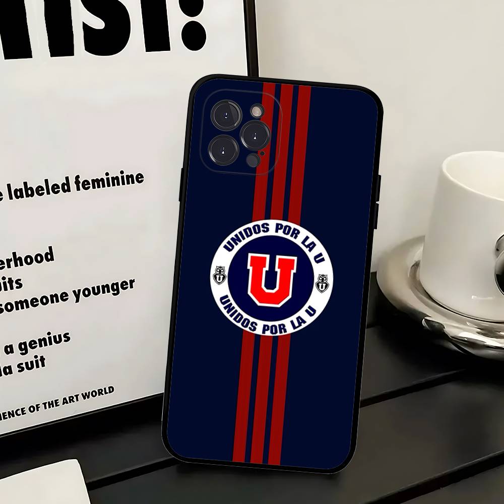 Chile U-University Logo Phone Case For Iphone 17 16 15 16e 14 13 12 11 Pro Max Plus Case Cover Coque