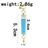 Game The Dottore Doctor Cosplay Earrings Ultra-Light Drop Design Costume Jewelry for Long Time Wear Cosplay Parties