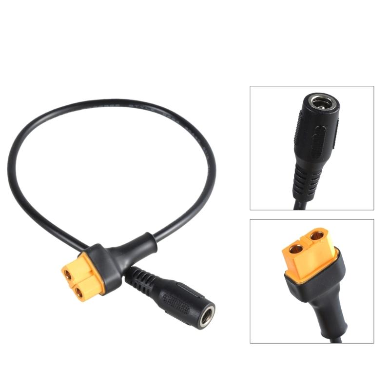 XT60 to 5.5x2.1mm DC5525 5521 Power Cable for Motorcycle Battery and Solar Energy Storage For TS100 Soldering Iron