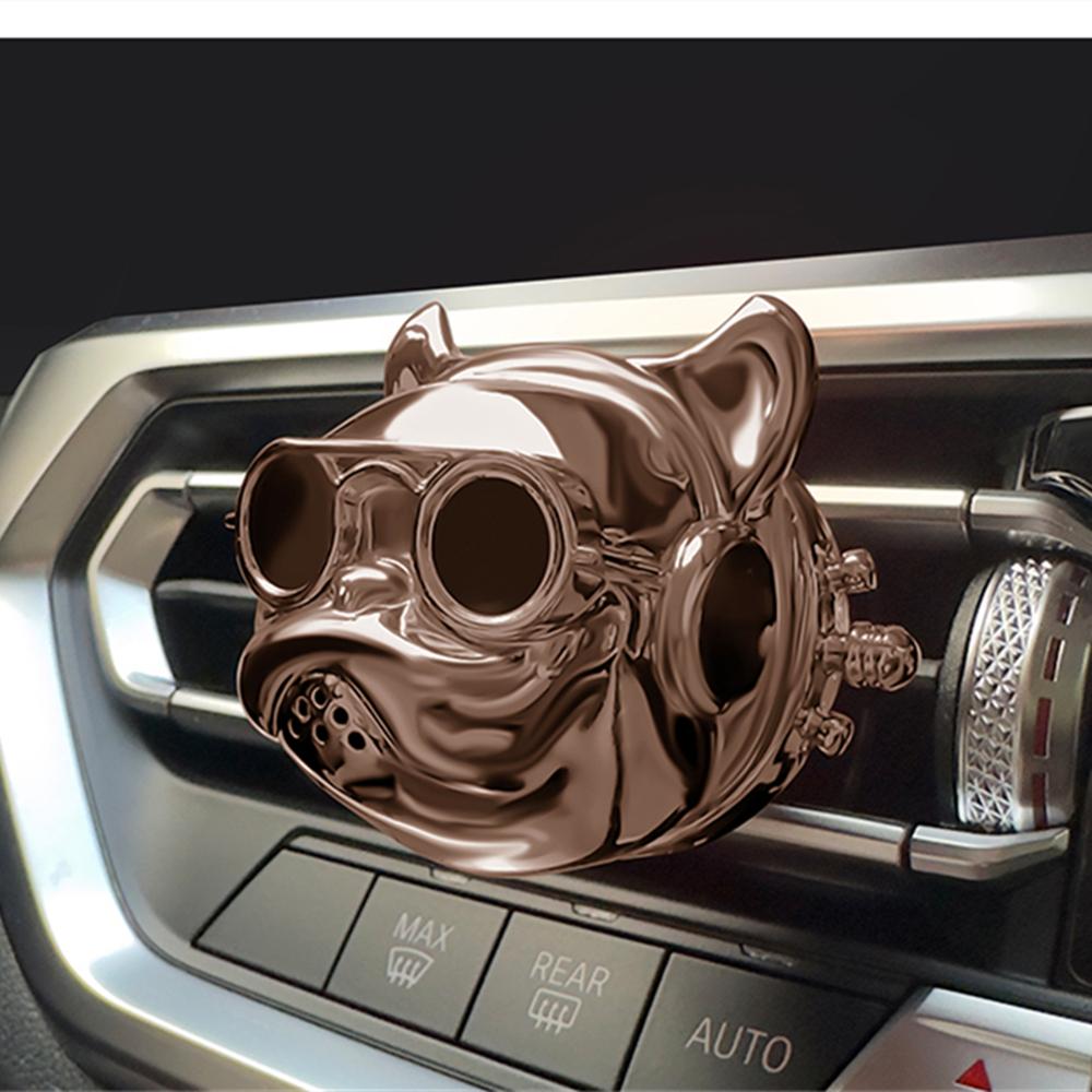 Car Bulldog Refill Airvent Outlet Solid Interior Vehicle Decoration Car Tuyere Interior Accessories