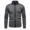Autumn Men's Zipper Sweatshirt Stand Collar Lightweight Casual Sport Cardigan Comfortable Daily Hoodies