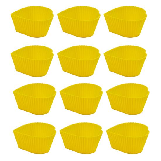 Flott nonstick bakeverktøy Safe Love Hjerteform Muffinskakeformer Baketilbehør Muffinskopper